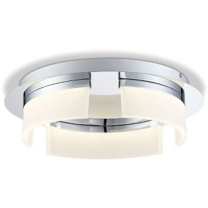 Eurofase Lighting Bria 1 - Light Flush Mount in  Chrome - 1 of 4