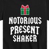 Boys' - Instant Message - Notorious Present Shaker Christmas Short Sleeve Graphic T-Shirt - 2 of 4