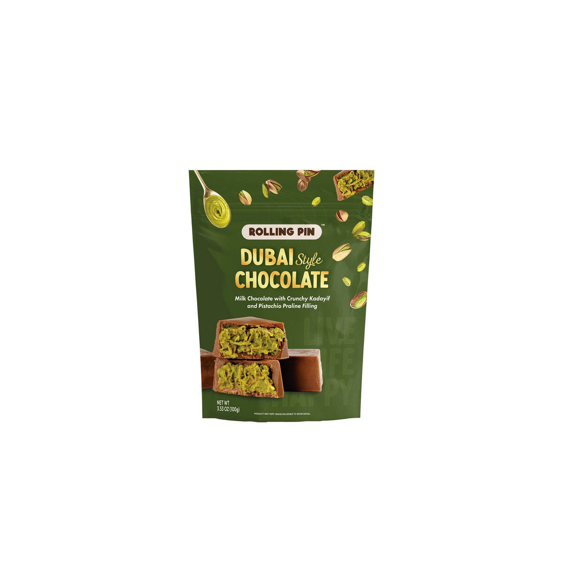 Rolling Pin Dubai Chocolates - 3.53oz