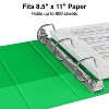 Staples Standard 3-Inch D-Ring Binder Green (26354) 110080 - 4 of 4