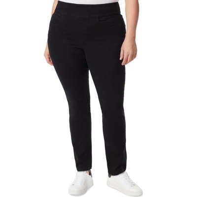 Gloria Vanderbilt Womens Amanda Pull Ons Stretch Jeans