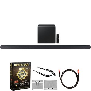 Samsung Ultra-slim 3.1.2ch Wireless Dolby ATMOS Soundbar 2024 + 26 Month Protection Pack - 1 of 4
