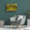 Trademark Fine Art - Caroyl La Barge Poppies in Olive Orchard, Sicily Canvas Art - 3 of 4