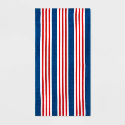 striped beach towels clearance