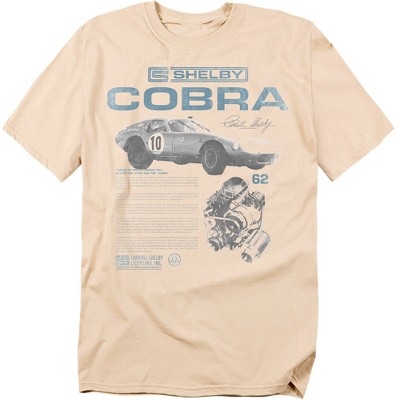 Men's Shelby Cobra Racing Infographic T-Shirt