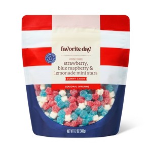 Mixed Berry Lemonade Mini Stars Gummy Candy - 12oz - Favorite Day™ - 1 of 3