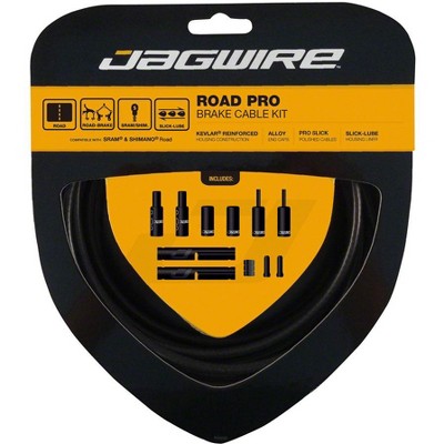 Jagwire Pro Brake Cable Kit Road SRAM Shimano Pre-stretched Polished Slick Cable