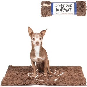 Dog Gone Smart Dirty Dog Doormat - Fast Drying Rug for Clean Floors - Super Absorbent Mat for Muddy Paws - 1 of 4