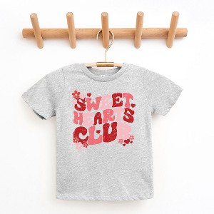 The Juniper Shop Sweethearts Club Toddler Short Sleeve Tee - 1 of 2