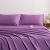 3/4 Pieces Brushed Microfiber Bed Sheet Set, 1800 Super Soft and Cozy Sheet Set - NTBAY - 3 of 4