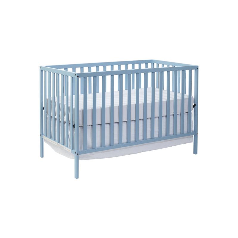 Suite Bebe Palmer 3-in-1 Convertible Island Crib - Baby Blue, 3 of 8