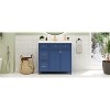 Okak 36" Bathroom Vanity Set with Ceramic Sink, Space-Smart Cabinet with Double-Decker Drawers & Soft Close Doors, Adjustable Shelves - 4 of 4