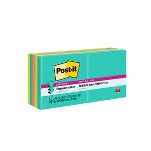 Post-it Super Sticky Pop-Up Notes, 3 x 3 Inches, Supernova Neons, 10 Pads with 90 Sheets - 1 of 4