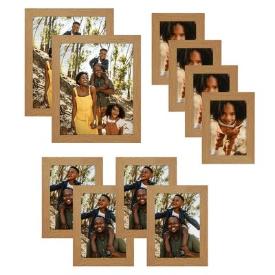 Americanflat Set of 10 Picture Frames - Gallery Wall 8x10, 5x7, 4x6 Frames