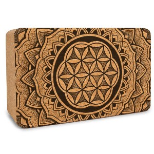 Yoloha Yoga - Earth Rest Cork Yoga Block - 1 of 4