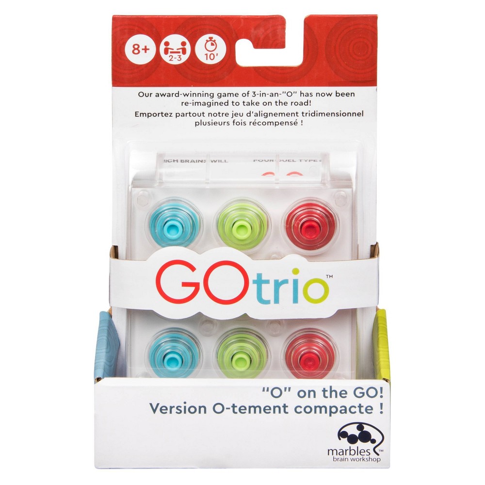 Gotrio Game by Marbles Brain Workshop, 28pc Travel Game for Players Aged 8 and Up was $9.99 now $4.99 (50.0% off)
