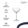 Luigi Bormioli Backdoor 20's Nick & Nora 5.75 oz.  Cocktail Glass, Set of 4, Titanium Reinforced Stem, Made of SON-hyx Crystal, Made in Italy - 2 of 4