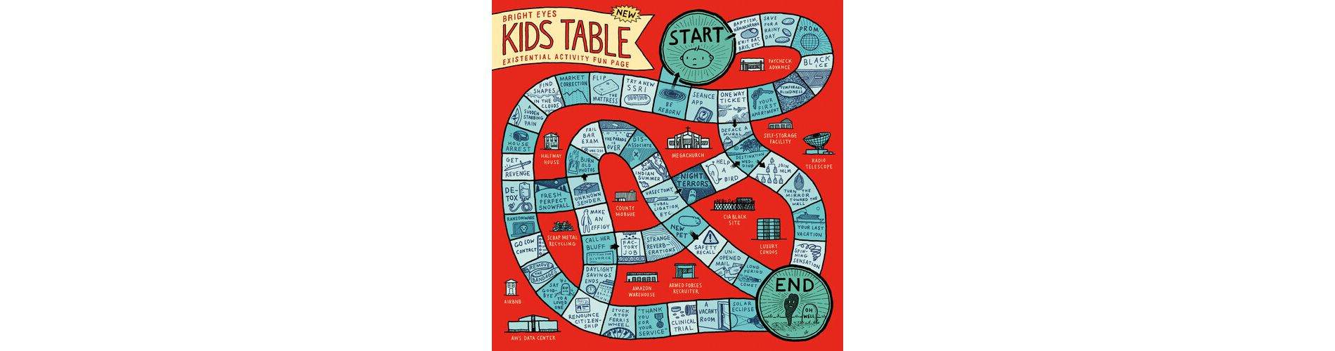 Bright Eyes - Kids Table (Vinyl)