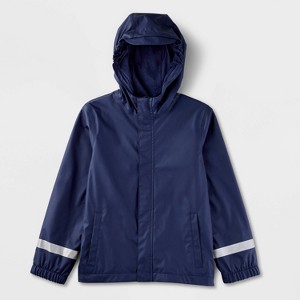 Kids' Solid Rain Coat - Cat & Jack™ - 1 of 3