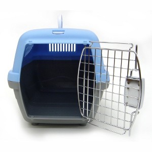 YML Small Plastic Carrier Crate for Small Animals Blue - 1 of 1