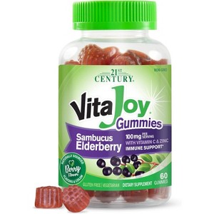 21St Century Vitajoy Elderberry Gummies, 60 Count - 1 of 4