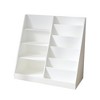 INFURNIC Decorative Bookshelf Multifunctional 4 Tier Wooden Kids Book Shelf With  Bookcase Display Stand, Kids Bookshelf, White, 34.65"*15.75"*33.47" - 2 of 4