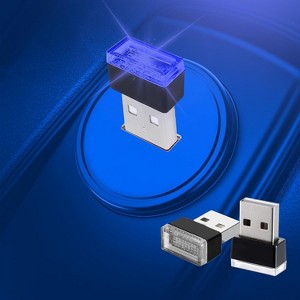 TruAIR 2PCS USB LED Car Lights Ð Interior Ambient Lighting Kit Blue No Size - 1 of 4