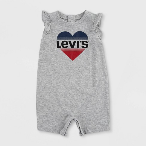 Levi's baby girl overalls on sale