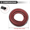 Unique Bargains Universal Car Weatherstrip Self Adhesive Weather Seal Strip 20Ftx0.39" D-Shape EPDM - 4 of 4