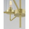 Maxim Lighting Crosby 5 - Light Chandelier in  Satin Brass - 3 of 4