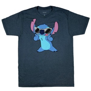 Disney Lilo & Stitch Men's Stitch Lying On His Back Not Today Graphic T-Shirt Adult - 1 of 4