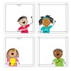Creative Teaching Press® Stick Kids 6" Designer Cut-Outs, 36 Per Pack, 3 Packs - 3 of 3