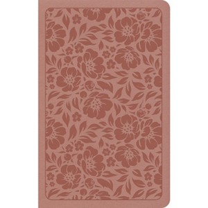 NASB Personal Size Bible, Rose Gold Leathertouch - by  Holman Bible Publishers (Leather Bound) - 1 of 1