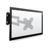 Mount-It! Small TV Monitor Wall Mount Arm Fits 19 - 27 Inch Display Screens, 75 & 100 VESA & RV Compatible, Tilts and Swivels Holds up to 40 Pounds - 2 of 4