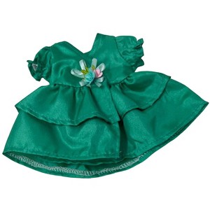 Doll Clothes Superstore Green Wrap Dress Fits Lalaloopsy And Similar Size Little Dolls - 1 of 4