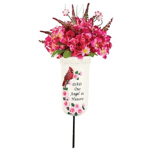 Collections Etc Angel in Heaven Memorial Vase - 1 of 3