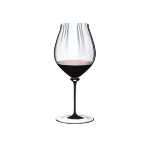 Riedel 29 fl oz Fatto A Mano Performance Pinot Noir Black Stem/Clear Base Wine Glass - 1 of 4