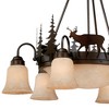 Vaxcel Bryce 9 - Light Chandelier in  Burnished Bronze - image 2 of 4