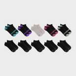Fruit of the Loom Women's Comfort Stretch Cotton 10pk Super No Show Athletic Socks - 4-10