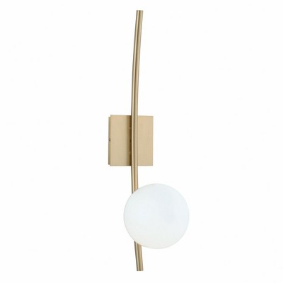 Norwell Lighting Perch 1 - Light Sconce in  Satin Brass