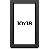 PosterPalooza | Flat Black Picture Frame - UV Acrylic, Foam Board Backing, Hanging Hardware - 2 of 4
