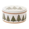 Ceramic Pine Tree Canister with Lid 7.75"D - 4 of 4