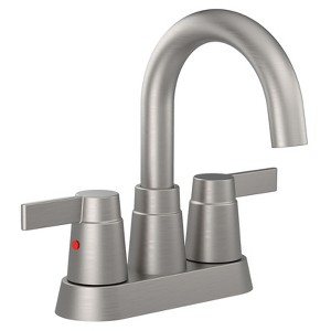 PAGED Bathroom Faucet 2-Handle Bathroom Sink Faucet with 360 Degree High Arc Swivel Spout, 3 Holes Faucet for Bathroom - 1 of 4
