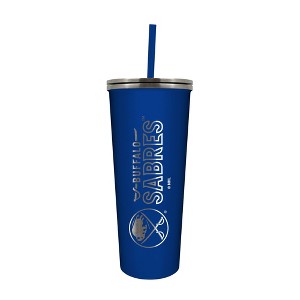 NHL Buffalo Sabres 24oz Skinny Tumbler with Straw - 1 of 1