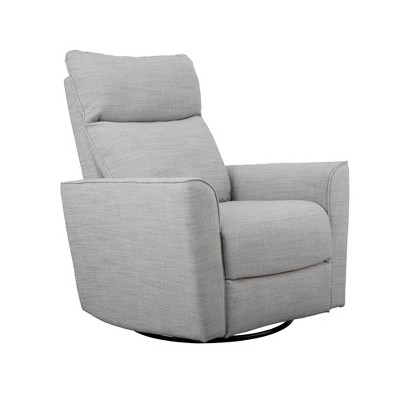 Karla Dubois Soho Swivel Accent Chair- Gray