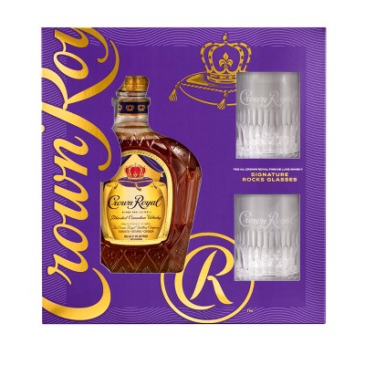 Crown Royal with Glasses - 750ml Bottle