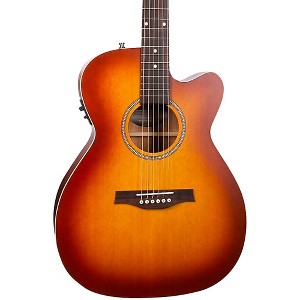 Seagull Entourage Concert Hall Acoustic-Electric Guitar Rustic Burst - 1 of 4