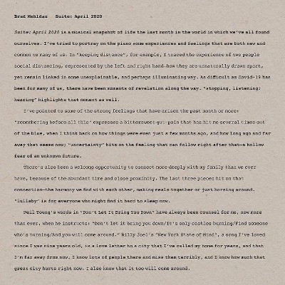 Brad Mehldau - Tbd (Vinyl)