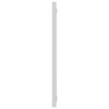 vidaXL Bathroom Mirror White 35.4"x0.6"x14.6" Engineered Wood - 4 of 4