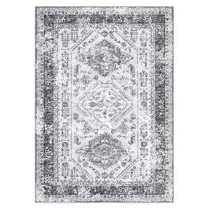 100% Polyester 350g Velvet Weight Folding Bottom-Backed Carpet - Total Weight 1160Gsm, FauxTexture, TPR Washable,Komist Design - 1 of 4